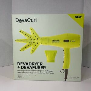DevaCurl DevaDryer + DevaFuser Professional Ionic Blow Dryer New In Box